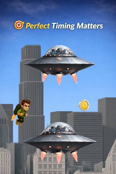 Sky Pulse UFO obstacle challenge